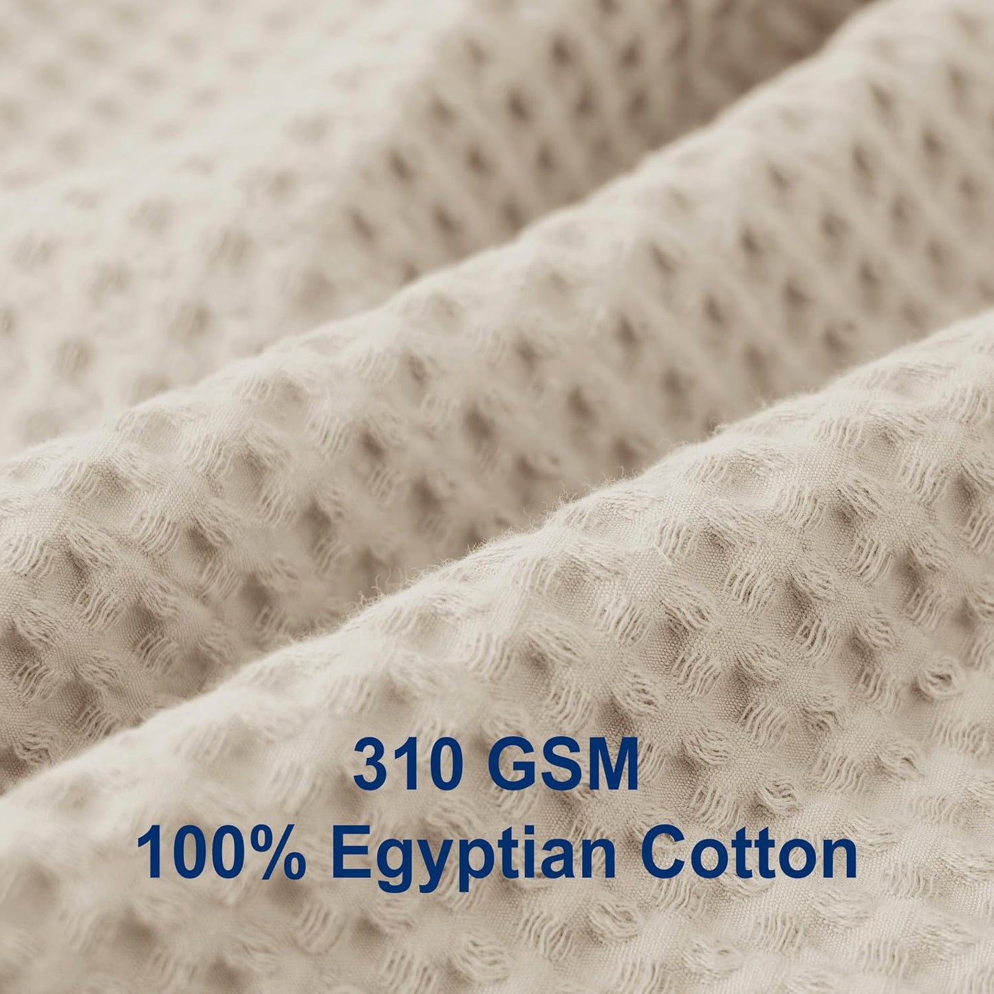 Beige Egyptian Cotton Duvet Cover Set