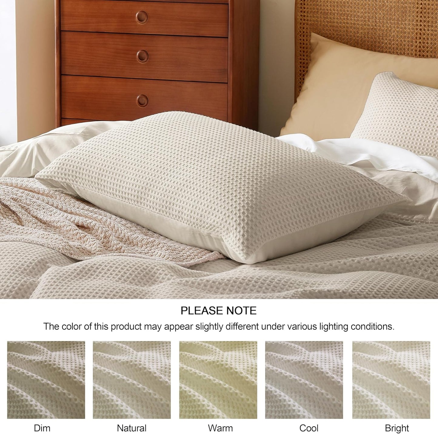 Beige Egyptian Cotton Duvet Cover Set