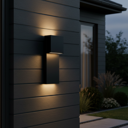 Black Outdoor Wall Sconce