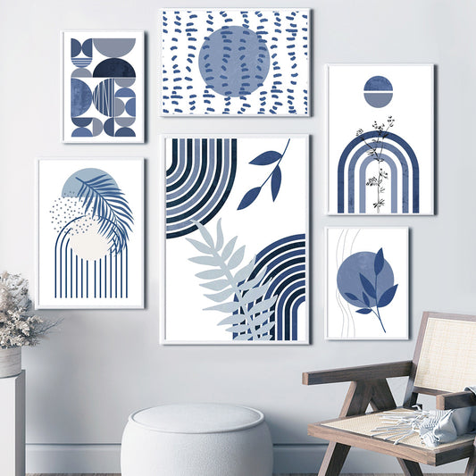 Blue Boho Wall Art