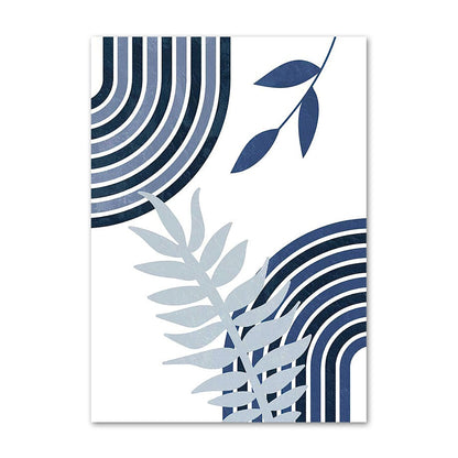 Blue Boho Wall Art