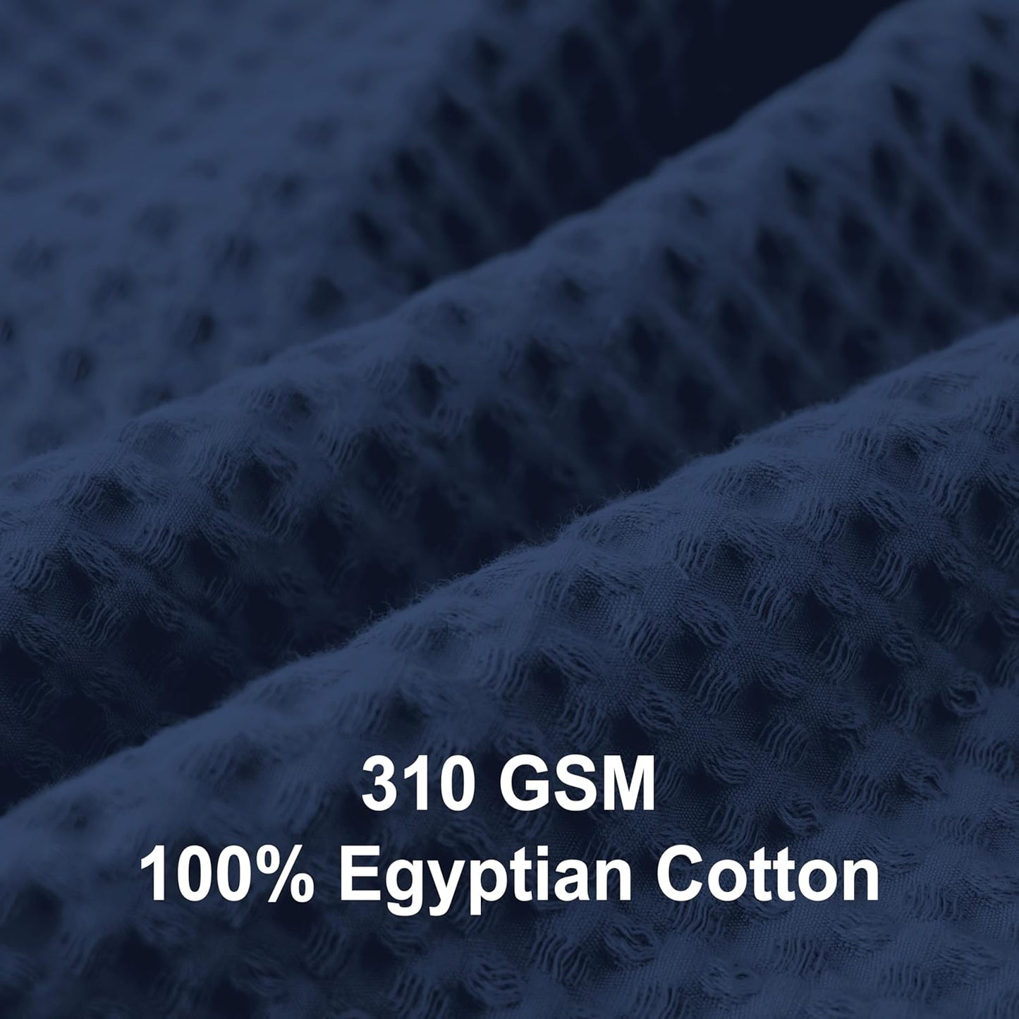 Navy Egyptian Cotton Duvet Cover Set