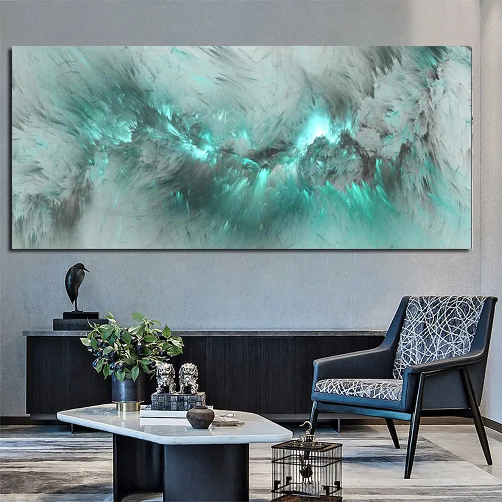 Color Clouds Aesthetic Wall Art - Decorstly