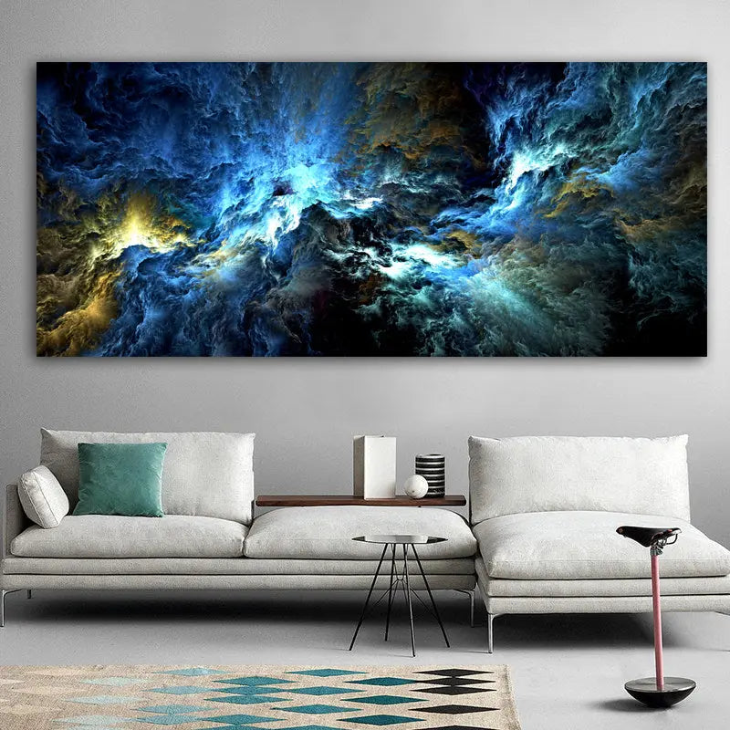 Color Clouds Aesthetic Wall Art - Decorstly