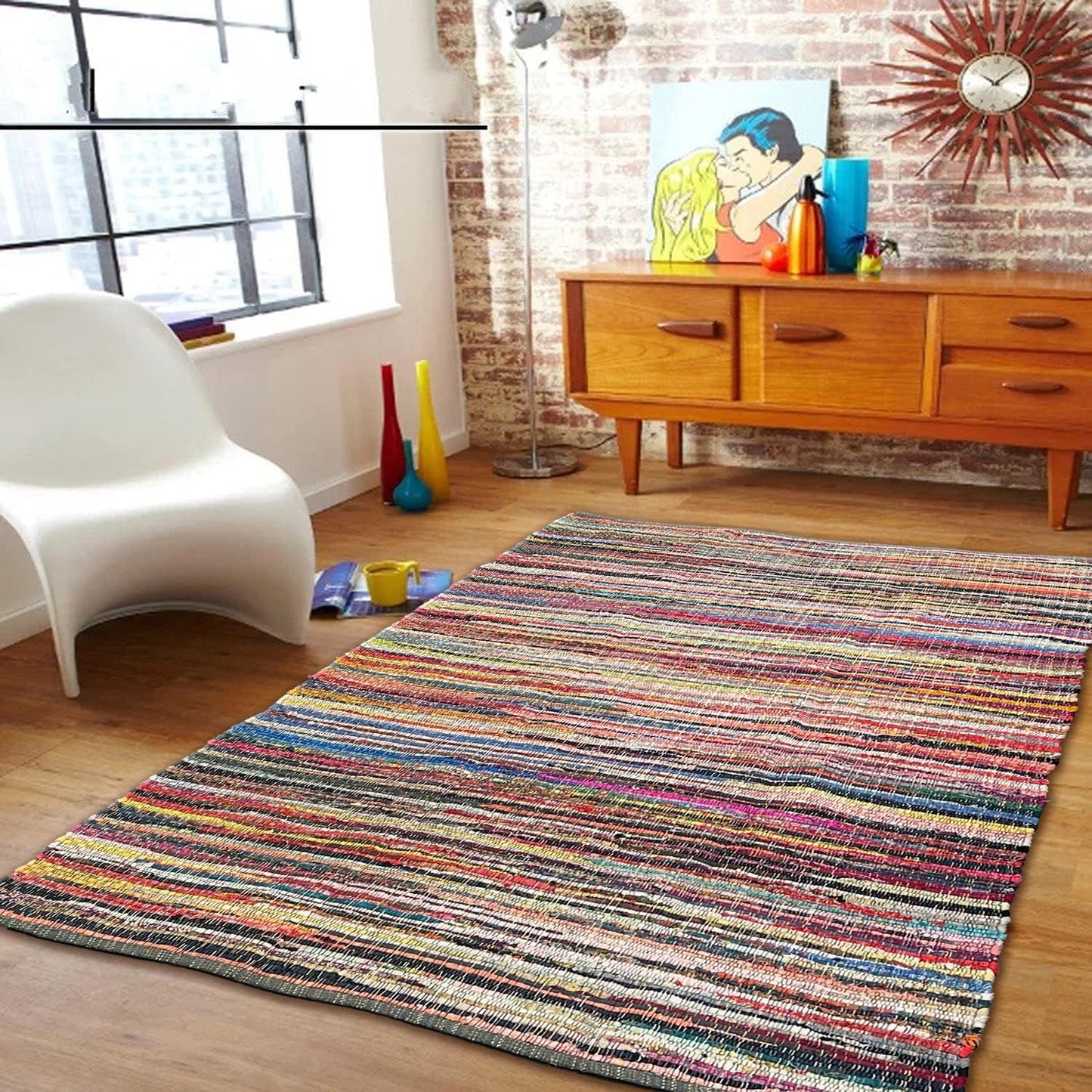 Colorful Bohemian Area Rug 4