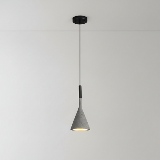 Concrete Industrial Pendant Light