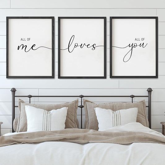 Couple Love Sign Canvas Art Set 1
