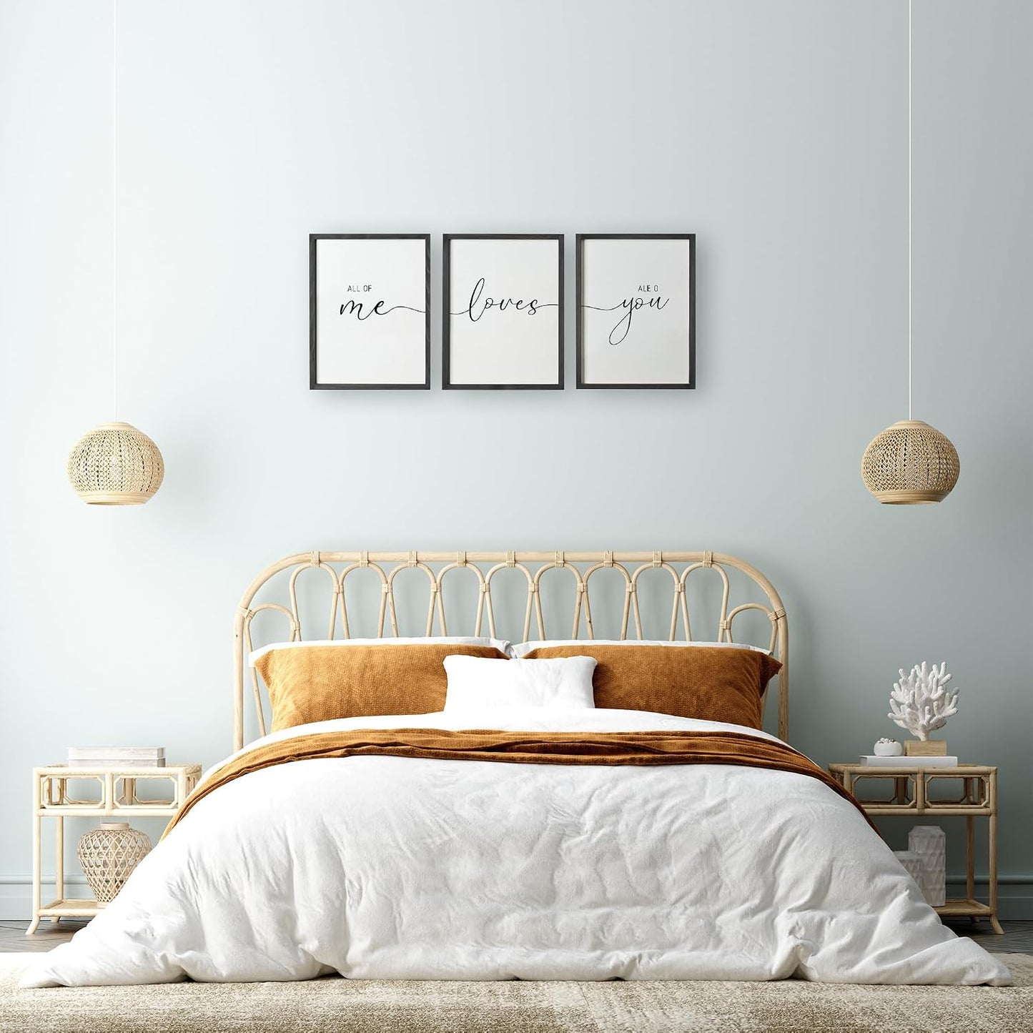 Couple Love Sign Canvas Art Set 4