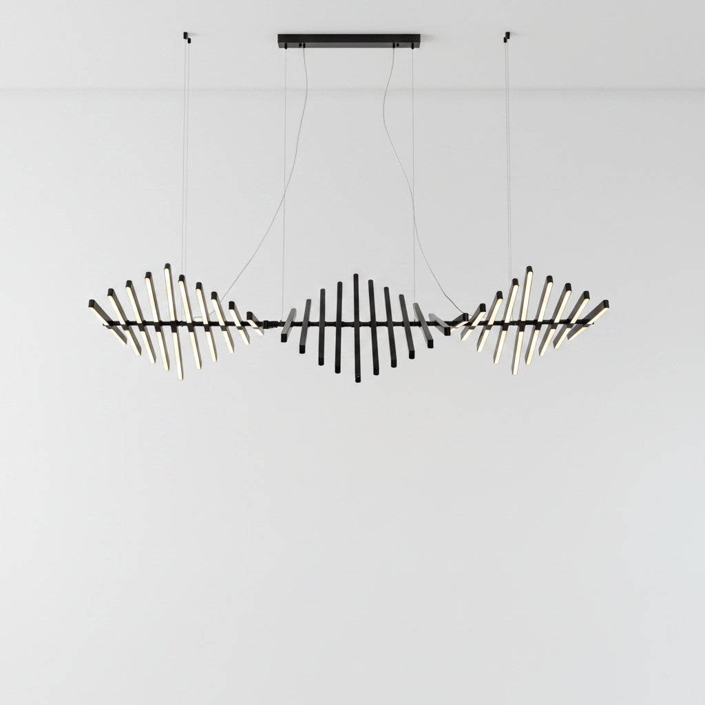 Designer Strips Chandelier 5