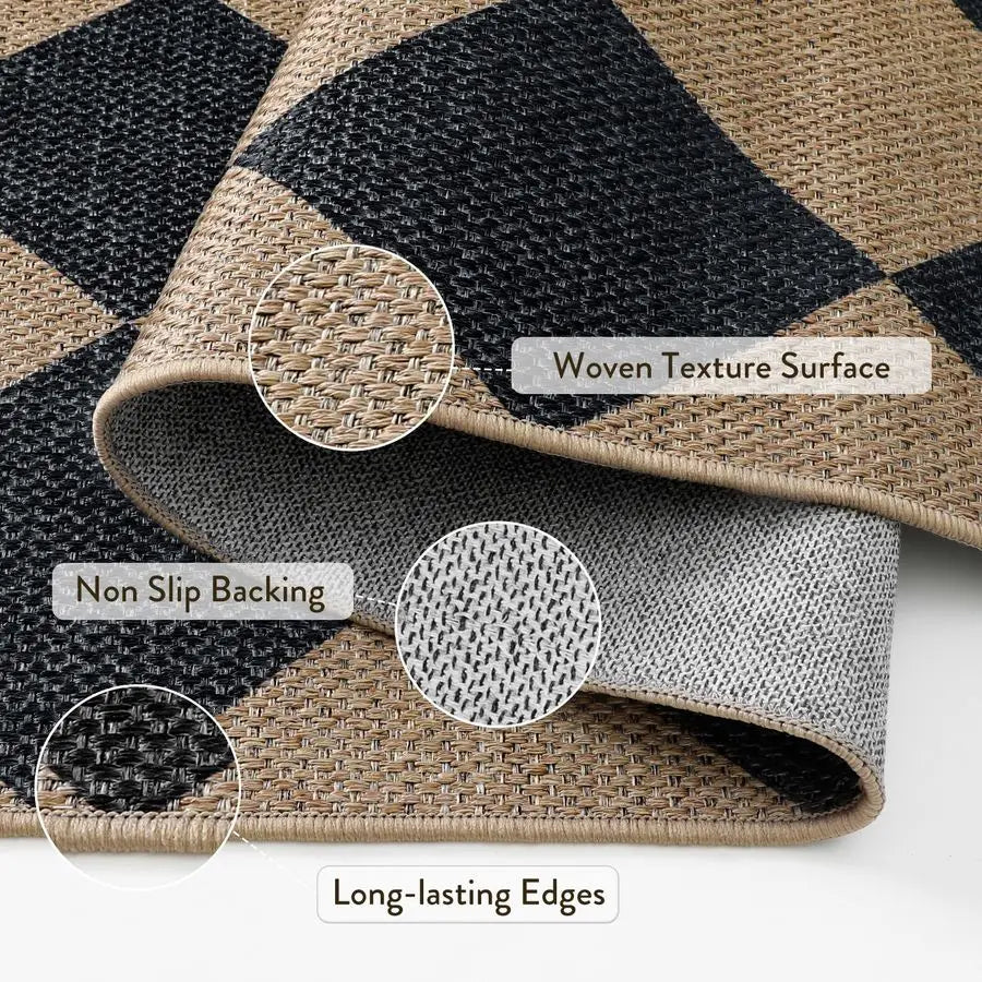 Easy Jute Patio Rug - Decorstly