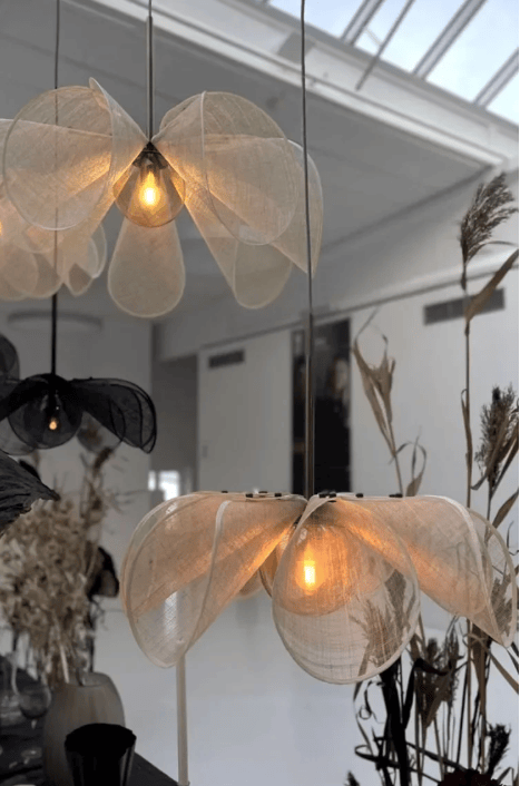 French Fabric Pendant Light Decorstly
