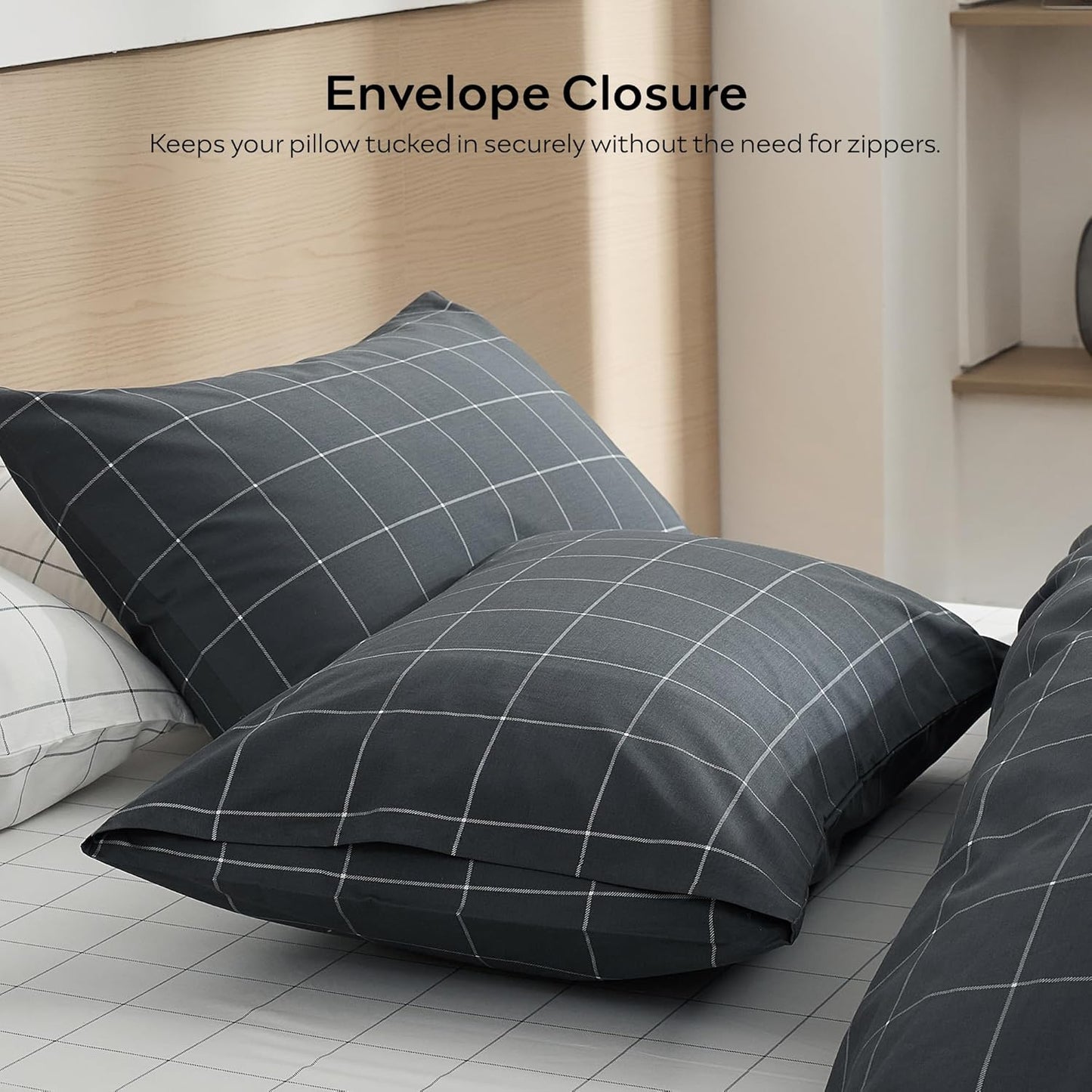 Geometric Stripe Duvet Cover