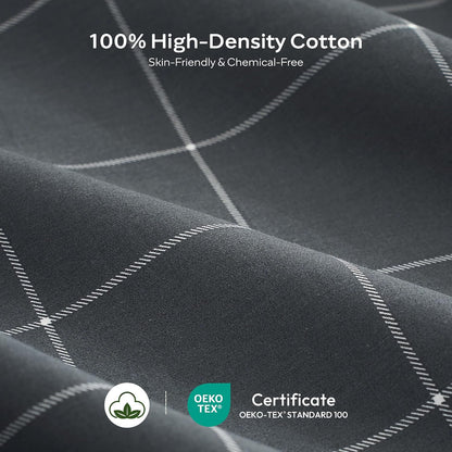 Geometric Stripe Duvet Cover