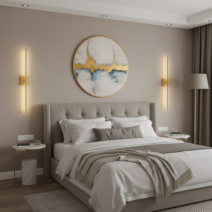 Gold Strip Wall Sconces