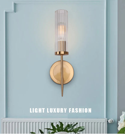 European Golden Wall Lamp