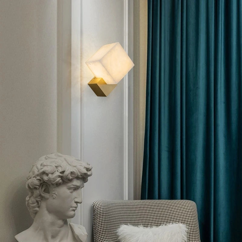 Luxury Jade Wall Lamp