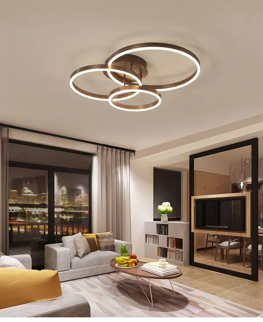 Round Circle Chandelier