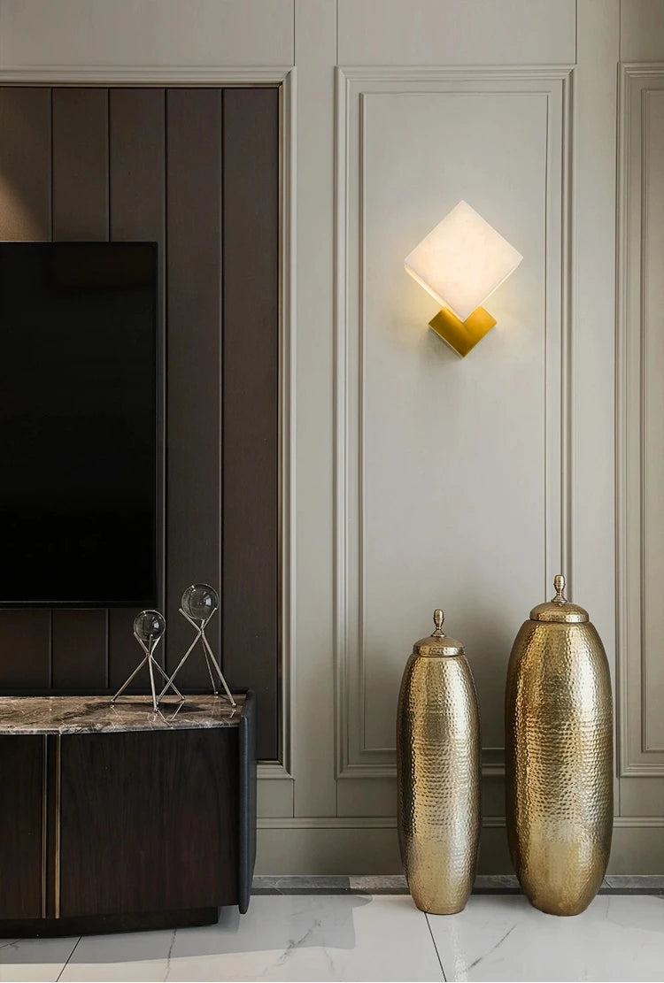 Luxury Jade Wall Lamp