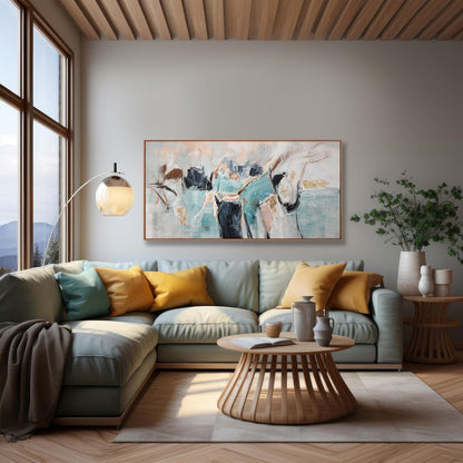 Handmade Graffiti Canvas Art