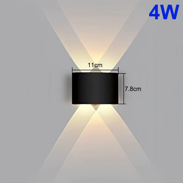 Indoor Outdoor Multi LED Wall Sconce