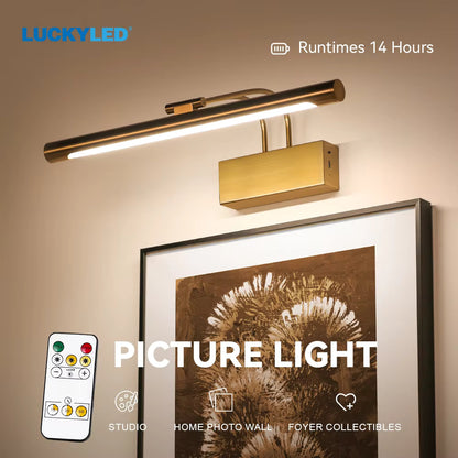 Wireless Gallery Artwork Wall Light