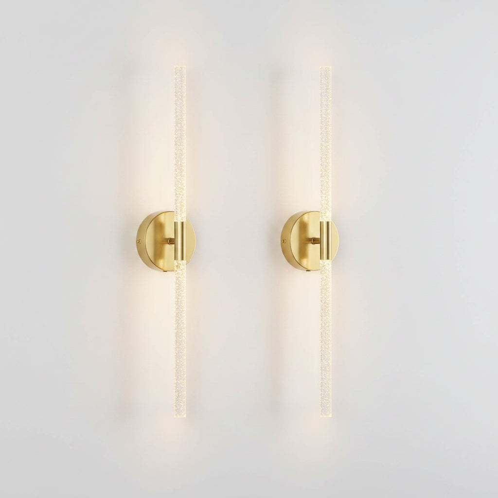 Linear Rod Wall Sconce Set 1