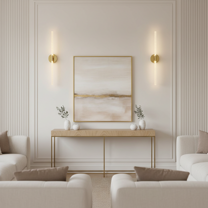 Linear Rod Wall Sconce Set 5