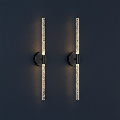 Linear Rod Wall Sconce Set 6