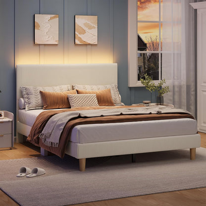 Neatly made bed with decorative pillows in a bedroom setting.