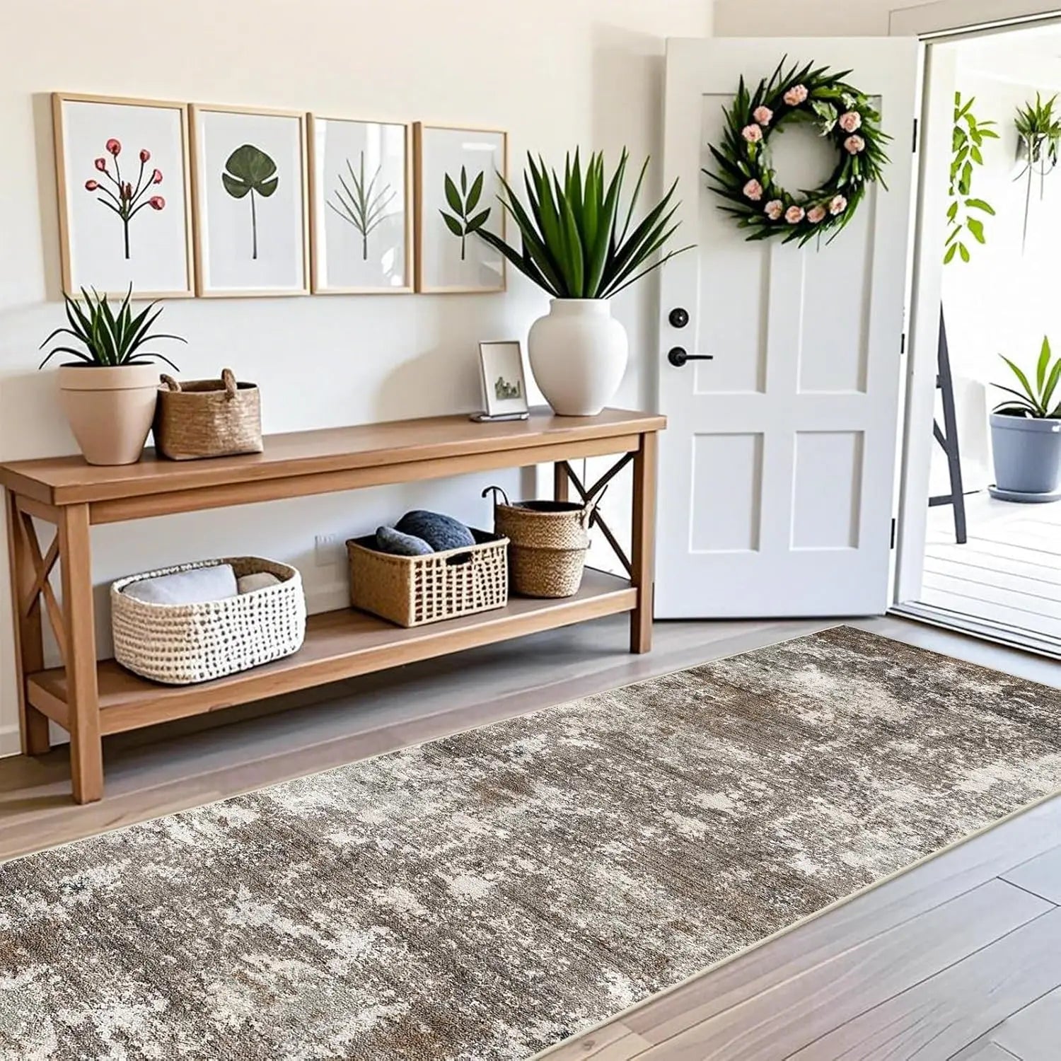 Mid Century Modern Runner Rug Decorstly