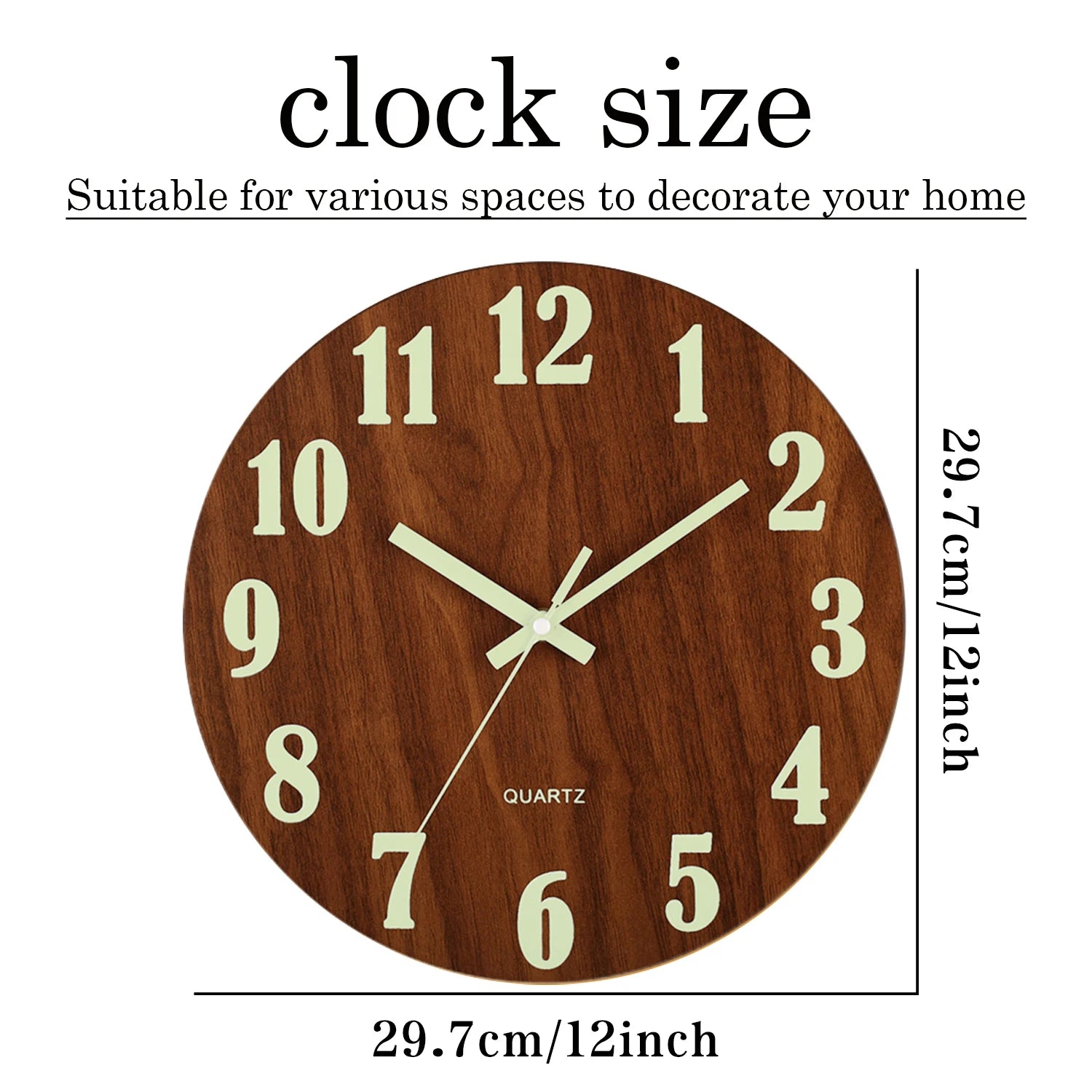 Mid Century Modern Wall Clock Decorstly