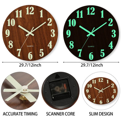 Mid Century Modern Wall Clock Decorstly
