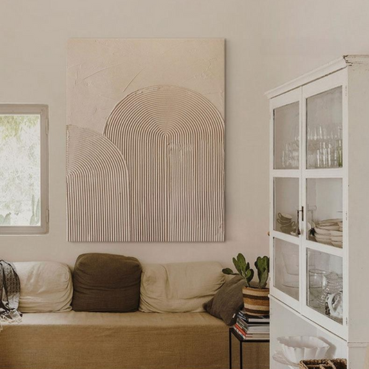 Minimalist 3D Texture Wall Art