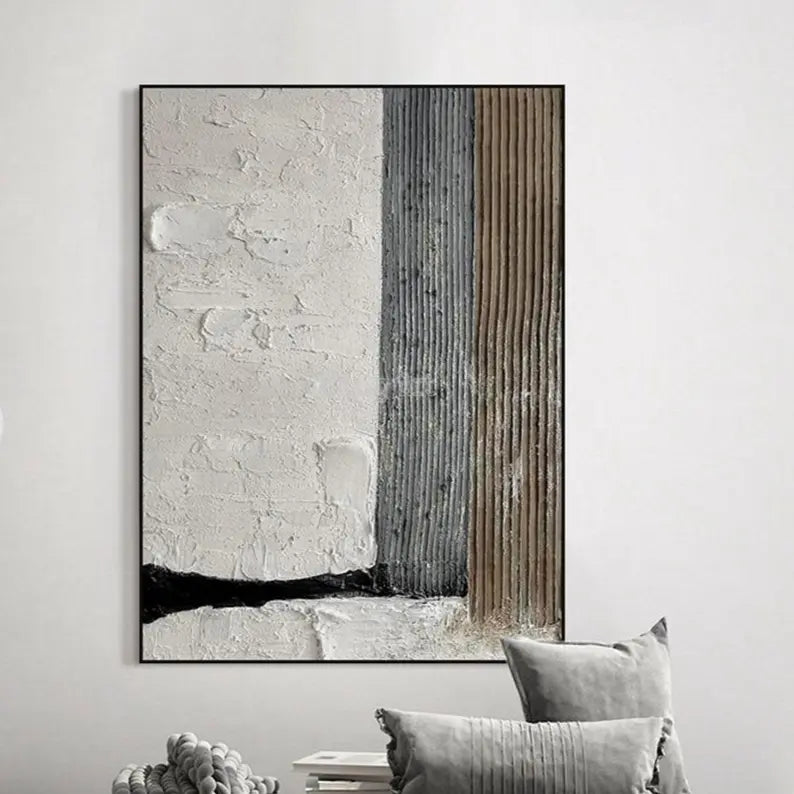 Minimalist 3D Texture Wall Art - Decorstly