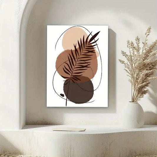 Minimalist Aesthetic Linen Canvas Wall Art