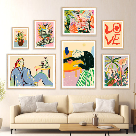 Modern Gallery Canvas Wall Art