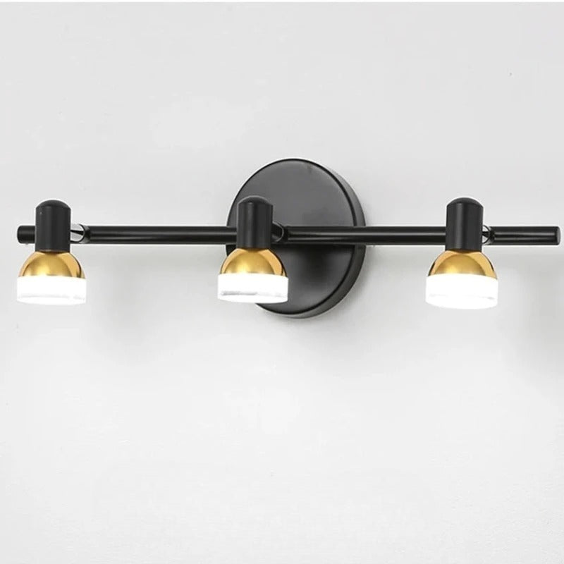 Modern Triple Head Wall Sconce