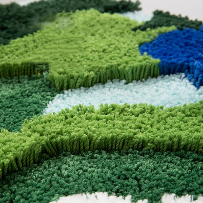 Moss Tufted Bathroom Mat - Decorstly