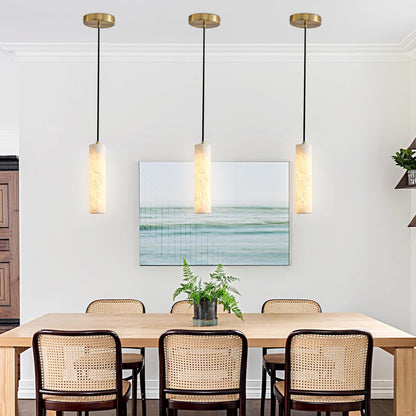 Natural Alabaster Pendant Light