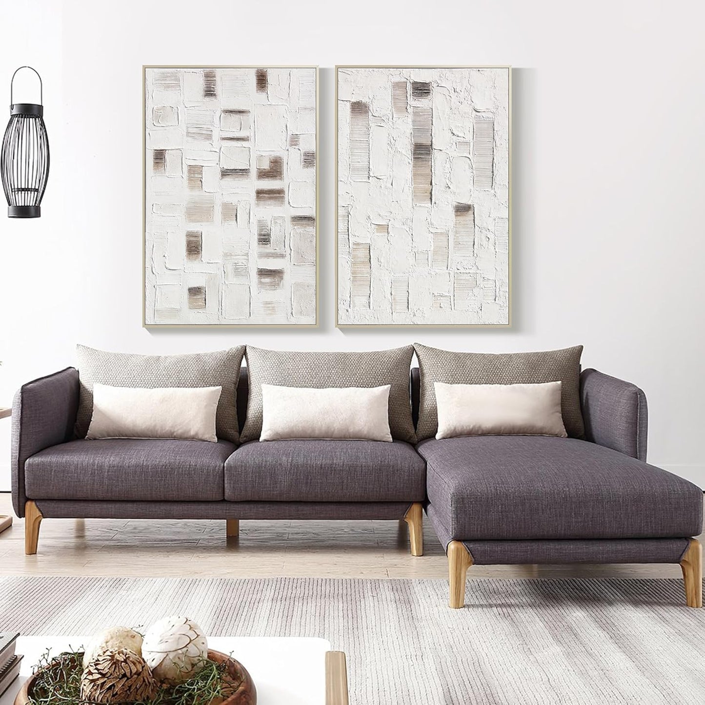 Neutral Textured Wabi-sabi Wall Art