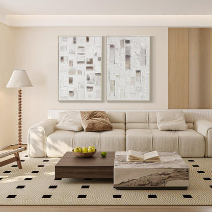 Neutral Textured Wabi-sabi Wall Art