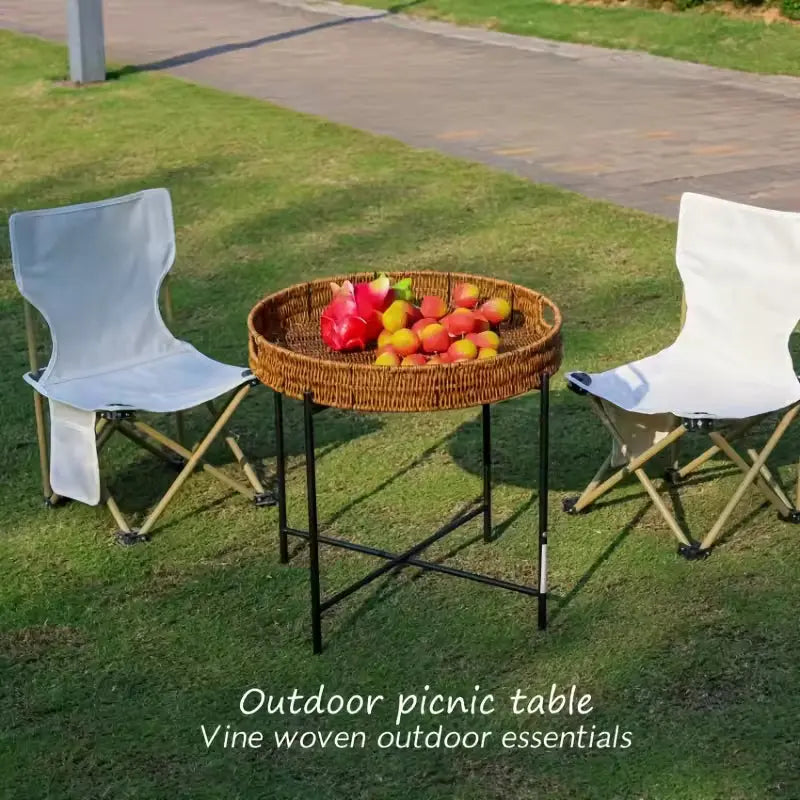 Outdoor Rattan Coffee Table - Decorstly