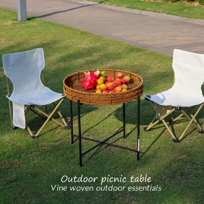 Outdoor Rattan Coffee Table - Decorstly