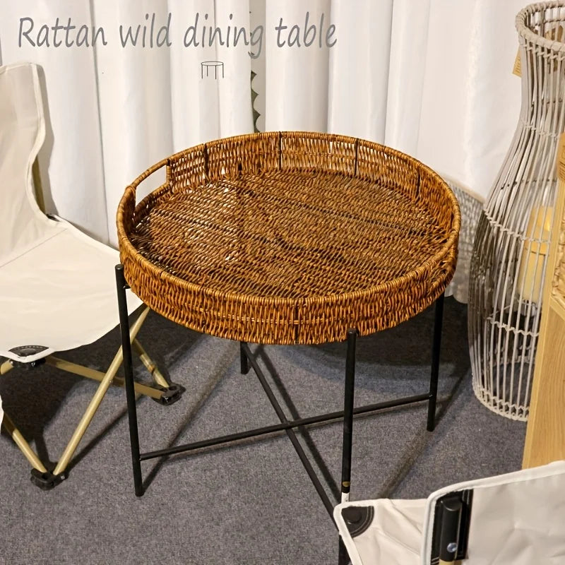 Outdoor Rattan Coffee Table - Decorstly