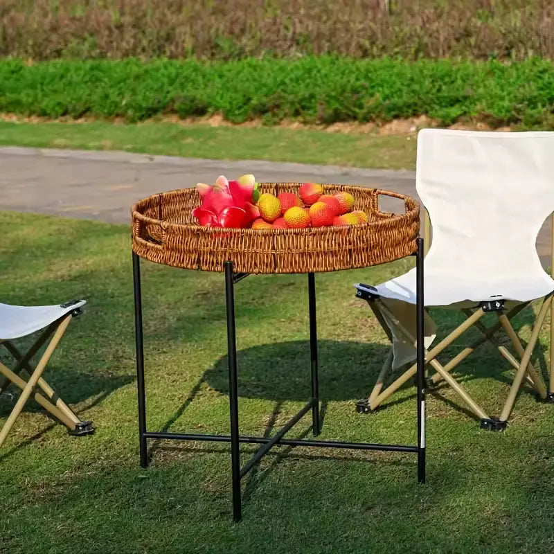 Outdoor Rattan Coffee Table - Decorstly
