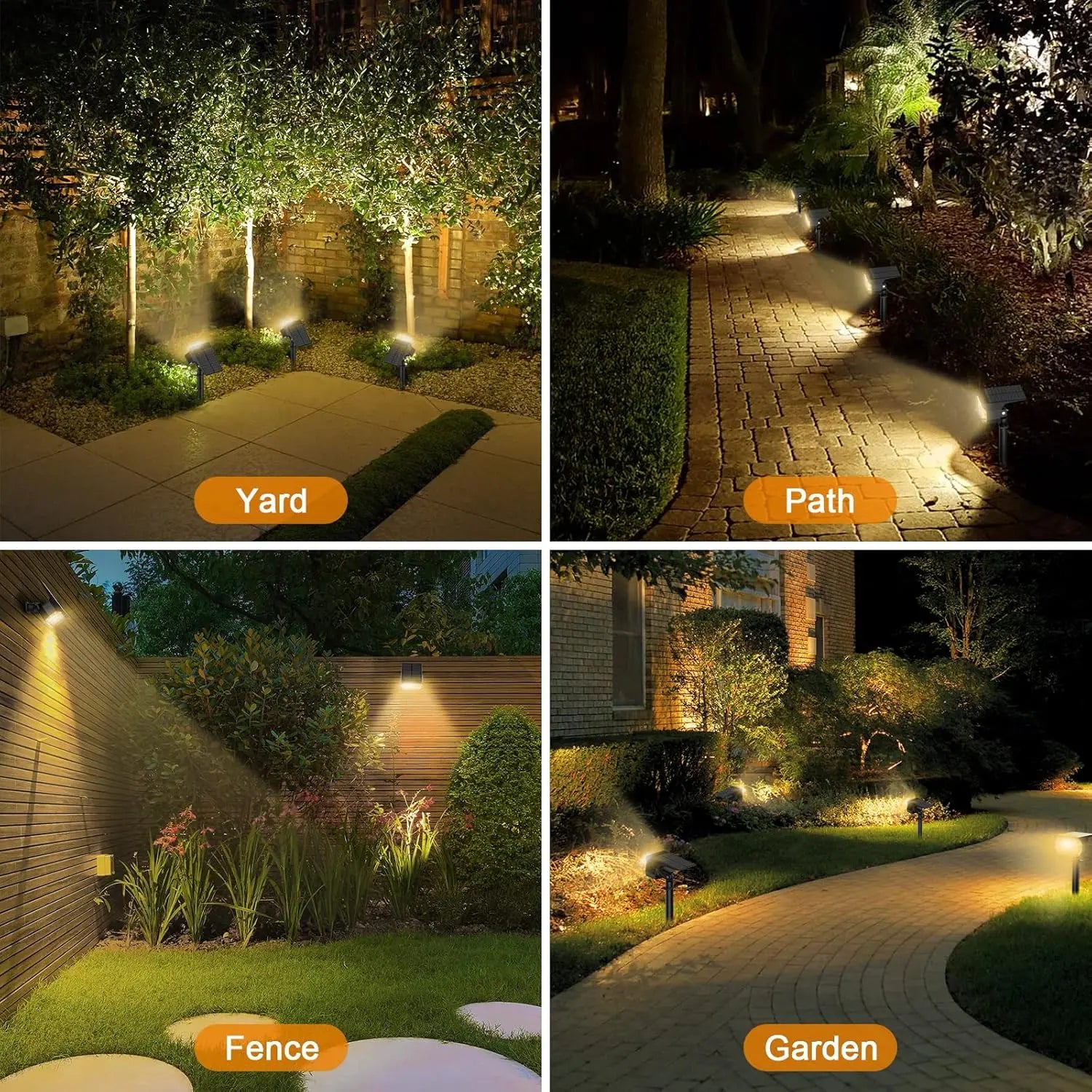 Outdoor Garden Solar Spotlights - Decorstly