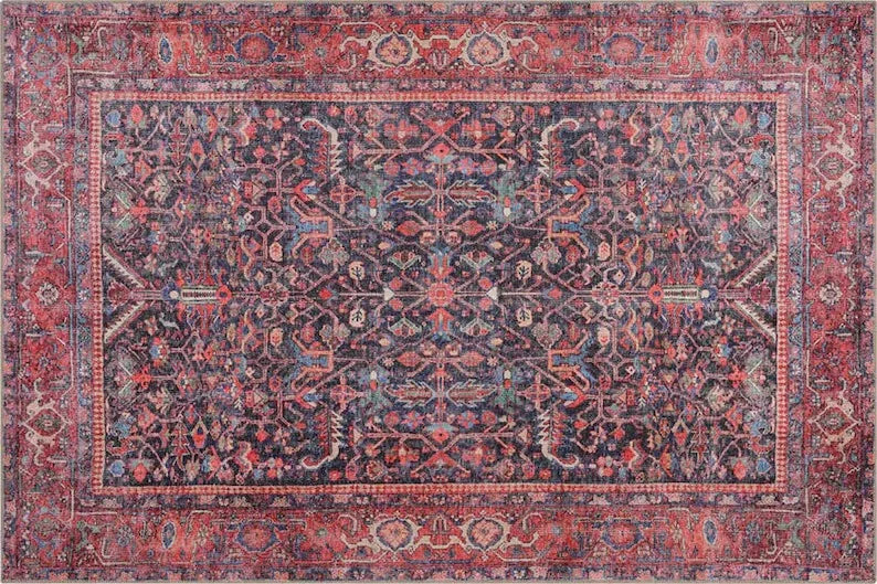 Persian Kilim Boho Rug Decorstly