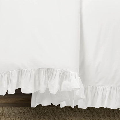 Reyna Ruffle Cotton Duvet Cover Set