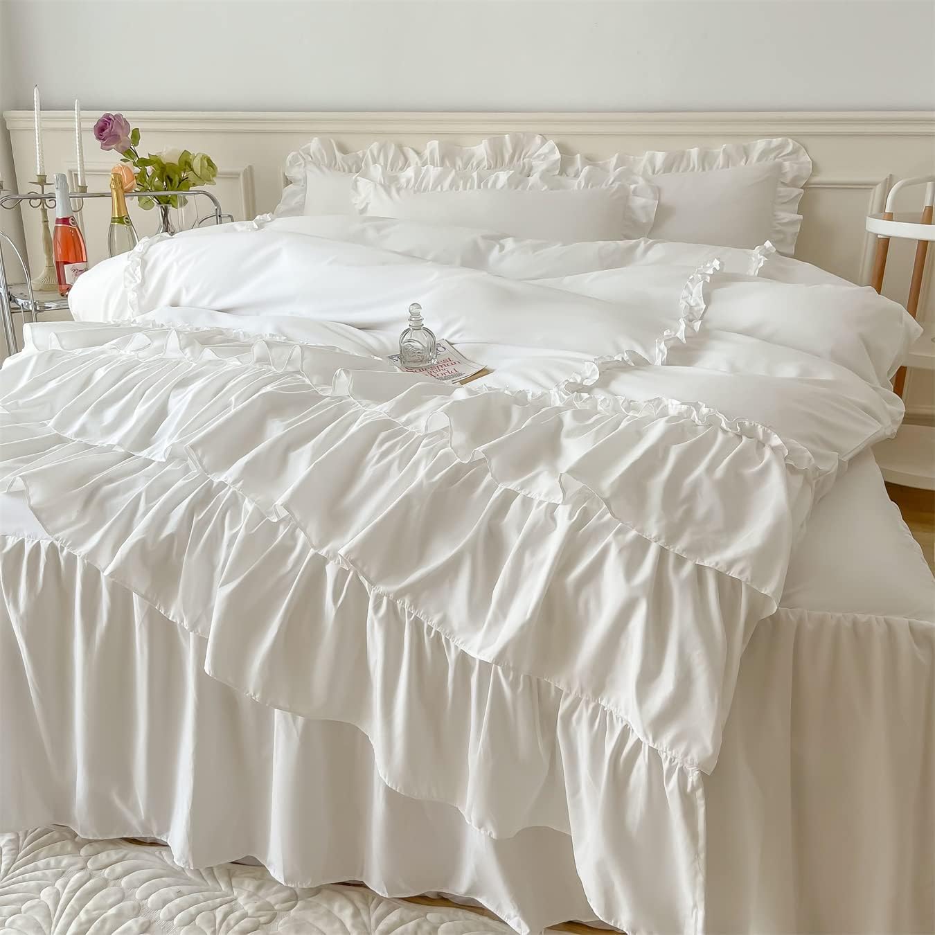 Ruffle Shabby Duvet Cover Set