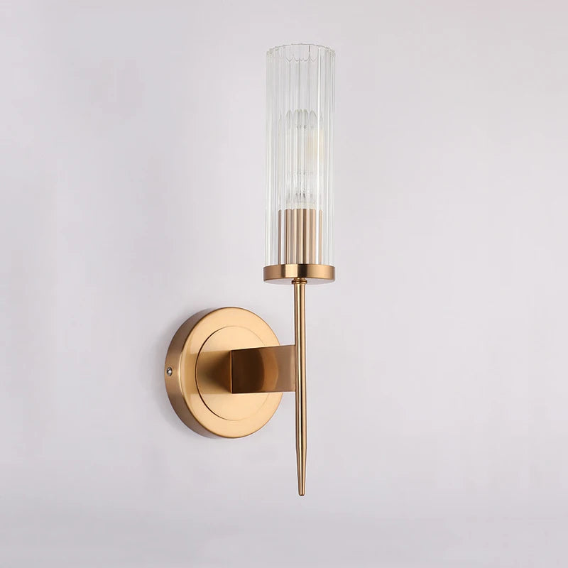 European Golden Wall Lamp